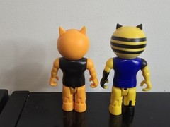 Roblox Piggy Series – TIGRY & FOXY Figures – no accessories