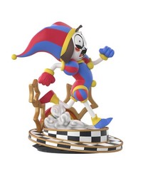 Pomni AniMEGAZ The Amazing Digital Circus 8.3 Inch Statue and Base Brand New
