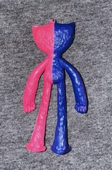 Poppy Playtime Pink Blue Scary Huggy Wuggy Bendy Action Figure No Box