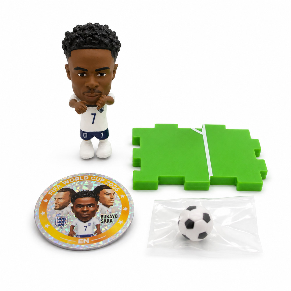 ZURU Ballers FIFA World Cup 2026 Bukayo Saka England Figure Complete