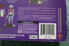 Invisible Man Action Figure, Universal Studios Monsters, Sideshow Toy, New