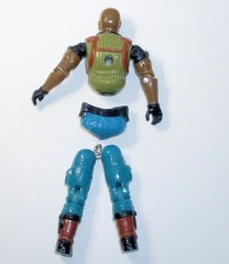Roadblock W/Rifle GI Joe Action Figure 1992 Recalled Rare version
