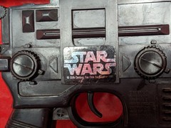🔴⚫ Vintage Star Wars HAN SOLO LASER PISTOL complete working Kenner 1978 ⚫🔴