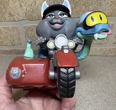 Zootopia 2 Pull Back Stunt Vehicle Pawbert Lynxley & Gary De’Snake Disney