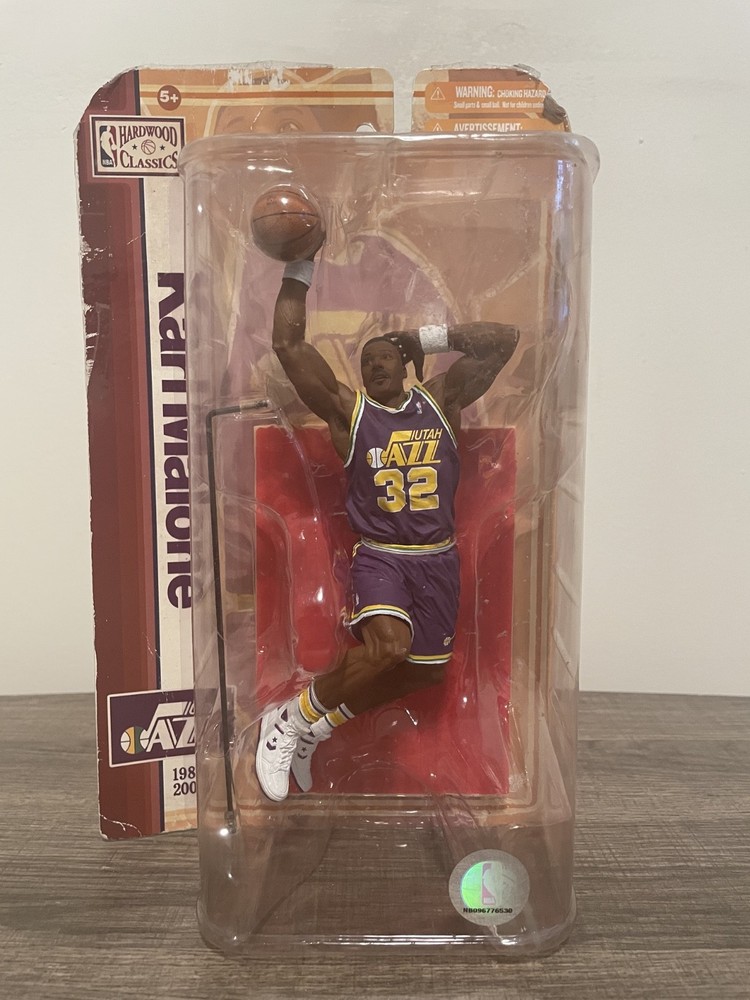 Very Rare! McFarlane NBA Legends Series 5: Karl Malone (Utah Jazz #32)
