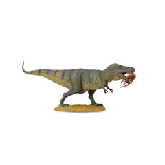 CollectA Realistic Animal Replica Tyrannosaurus Rex with Prey Figure Extra Large