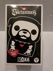New Skelanimals Collectible Vinyl Figure Maxx the Bulldog MIB OG Owner Fast Ship