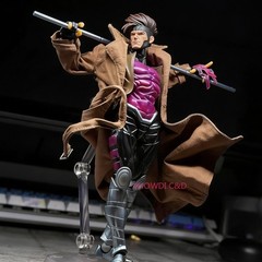 1/12 Custom Painted Gambit Head Carving For 6”Mafex ML Action Figure(No Figure)