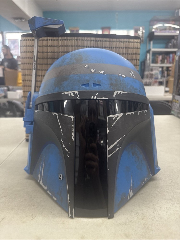 Axe Woves STAR WARS The Black Series The Mandalorian Adult Cosplay Helmet