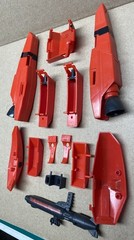 Transformers G1 Jetfire 1985 COMPLETE Battle Armor Weapon Set Hasbro Vntg