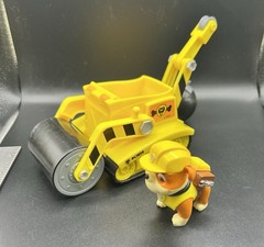 Paw Patrol – Rubble’s Steam Roller/Recking Ball Vehicle with Figure
