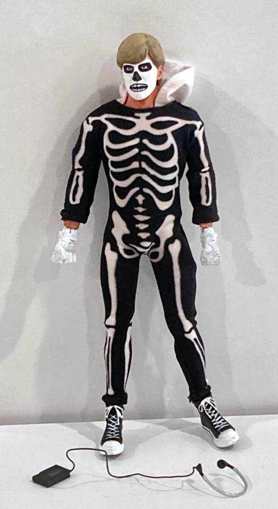 NECA The Karate Kid Johnny Lawrence Skeleton Costume 8″ Clothed Action Figure