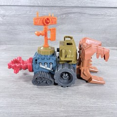 Battle Builders Vintage 1996 Toy Biz Rig Ripper Complete With Figure & Stickers