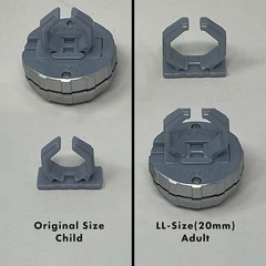 Bandai Kamen Rider Wizard Driver DX Official Ring Parts Adult LL-Size / Set of 4