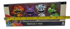 Poppy Playtime Smiling Critters Minifigure 4-Pack Dogday Catnip Hoppy Craftycorn