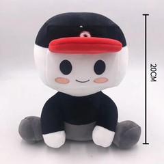 Plush 7.8 inch Bacon Hair noob Plushie pet x Toys Stuffed