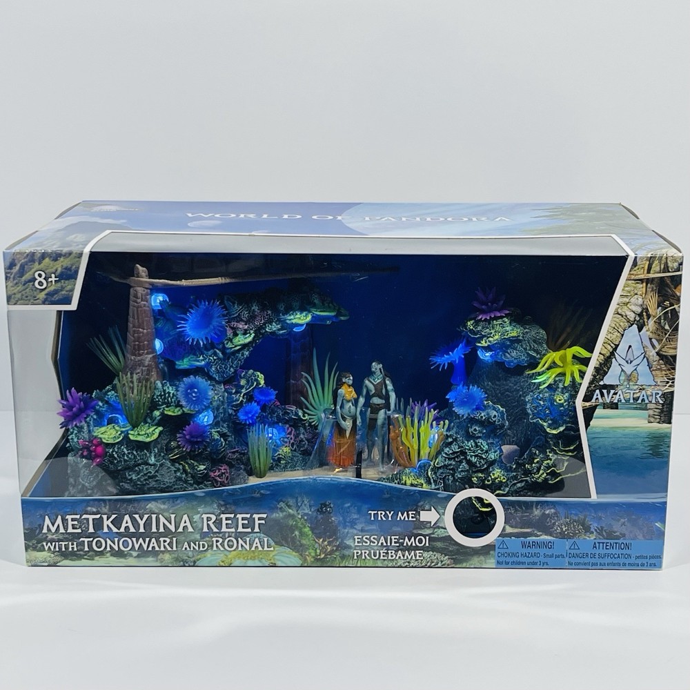 New Avatar World of Pandora: Metkayina Reef with Tonowari and Ronal Figures