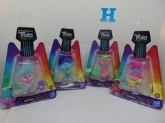 Lot of 4, DreamWorks Troll Figures 1 World Tour Diamond