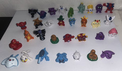 Lot of 32 Mini Miniature 1” Pokemon Figures Toys PK CHINA Pokémon #0076