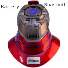 AUTOKING 1:1 Wearable JARVIS Voice Control Cosplay Iron Man MK5 Helmet Mask Gift