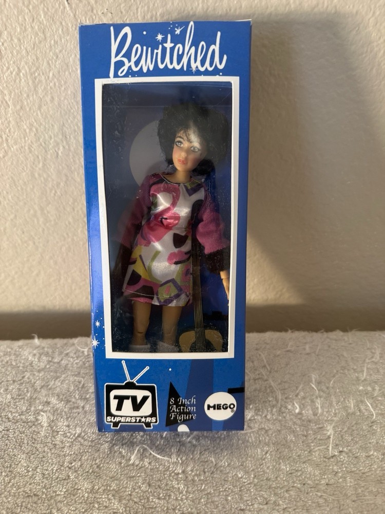 Mego Bewitched Serena 8” Action Figure Elizabeth Montgomery NIB TV Superstars