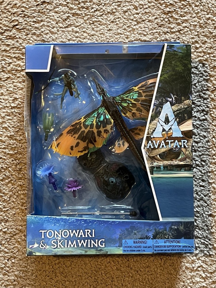 McFarlane Avatar The Way of Water World of Pandora Tonowari & Skimwing Toy NEW