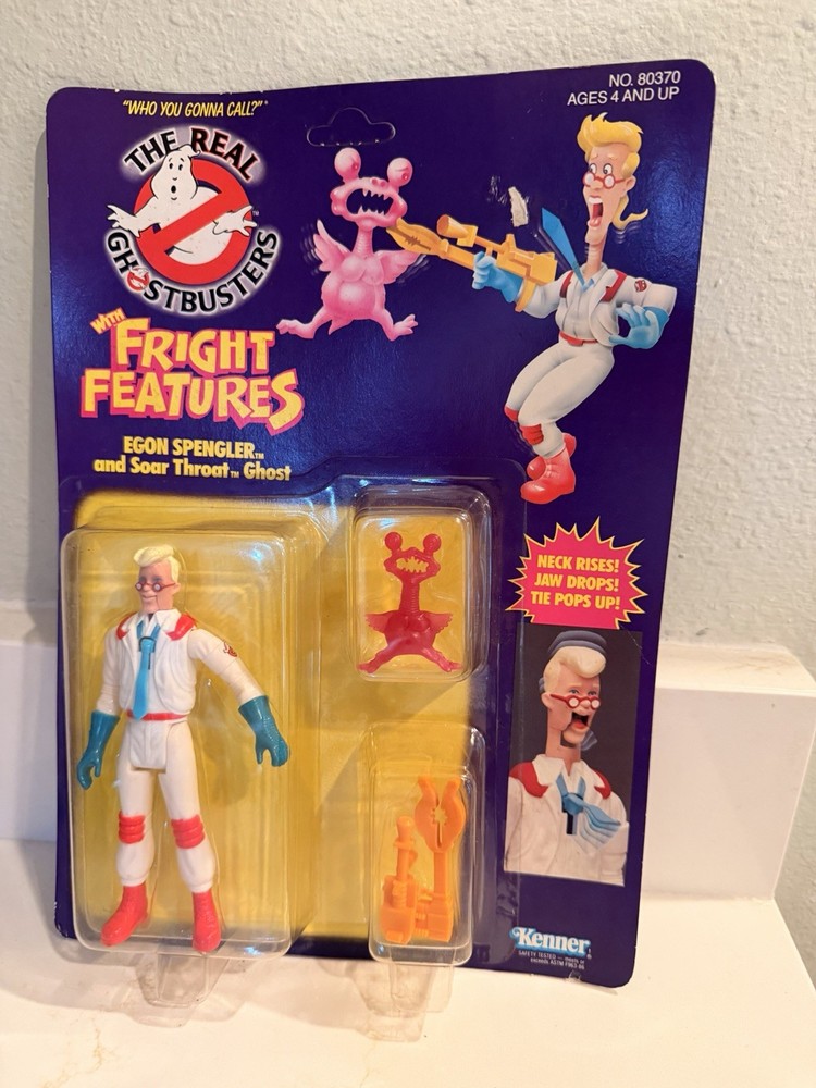 The Real Ghostbusters Egon Spengler Moc Vintage 1986 Kenner