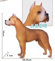 1/6 Scale Realistic Dogo Dog Statue Resin Animal Model Toys Figure Decor Gifts