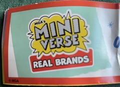 Miniverse Real Brands – YOU CHOOSE YOUR ITEMS!