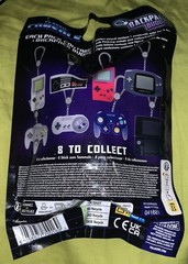 Backpack Buddies Classic Console & Game Controller Keychain Mystery Blind Bag x3