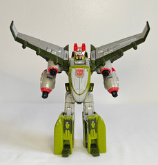 Transformers Cybertron Jetfire Ultra Class 2005 – NEAR COMPLETE