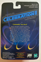 Jorg Sacul Star Wars Celebration II Commander Rebel Pilot Action Figure 2002