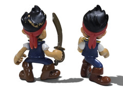 Jake The Neverland Pirates Toy Lot, Skull Island, Missiles, Battle Boat, Figs