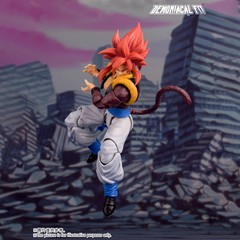 IN STOCK Demoniacal Fit Savage Duo Dragon Ball SSJ4 Gogeta Action Figure Figurin