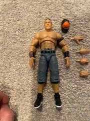 John Cena WWE Ultimate 5 Body w/ WrestleMania Elite 2026 Hat Sweat Bands RATTLES