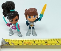 Princess Knight Nella & Garrett 3.5″ figures 2017 2018 Viacom Nickelodeon
