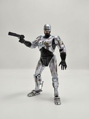 Neca 25th Anniversary Robocop Rare Battle Damage Variant HTF Vaulted 2012 W/Gun