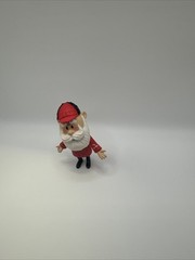 3” Santa Figure With Hat Round 2 LLC character, artist figurine
