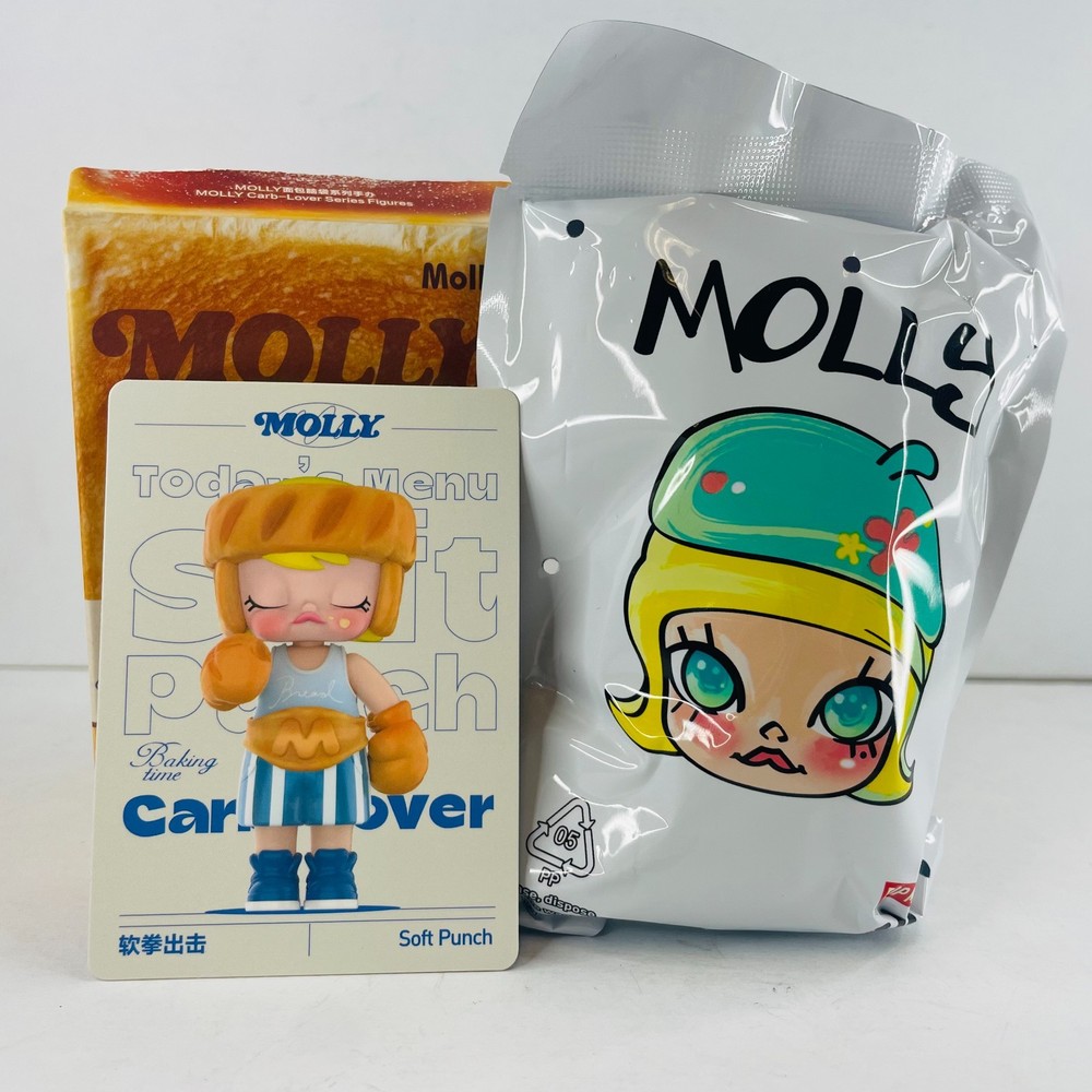 POP MART x Molly Carb-Lover Baking Time Series Figure Dolls – Soft Punch