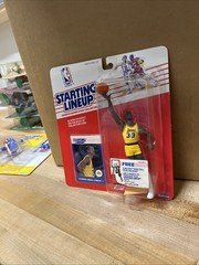 Starting Lineup Kareem Abdul-Jabbar NBA 1988 Action Figure & Card. Box 313