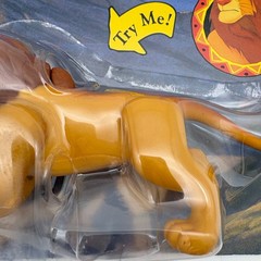 The Lion King Fighting Action Adult SIMBA 1994 Disney Toy Figure