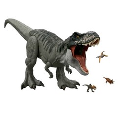 Mattel Jurassic World Rebirth Super Colossal Tyrannosaurus Rex 3ft Dinosaur Toy