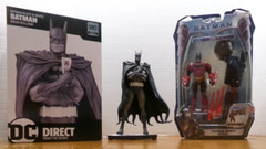 FATHER & SON BATMAN SPECIAL DEAL STATUE #’D BRIAN BOLLAND & TRIPLE SHOT FIGURE