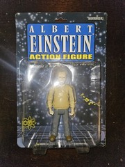 SEALED! Albert Einstein Action Figure Accoutrements Item #11071 Scientist