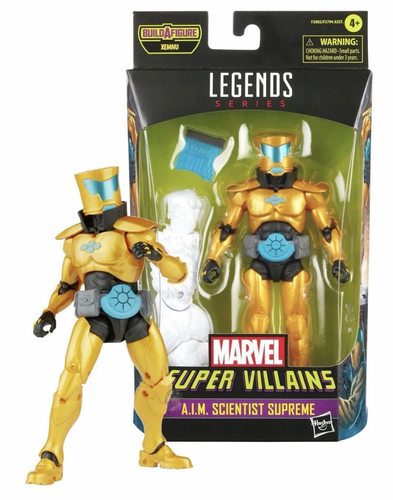 Marvel Legends Super Villains A.I.M. Scientist BAF Xemnu 6″ Action Figure NEW