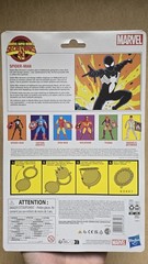Black Spider-Man Marvel Legends Secret Wars Retro Cardback 6″ Figure – In Hand