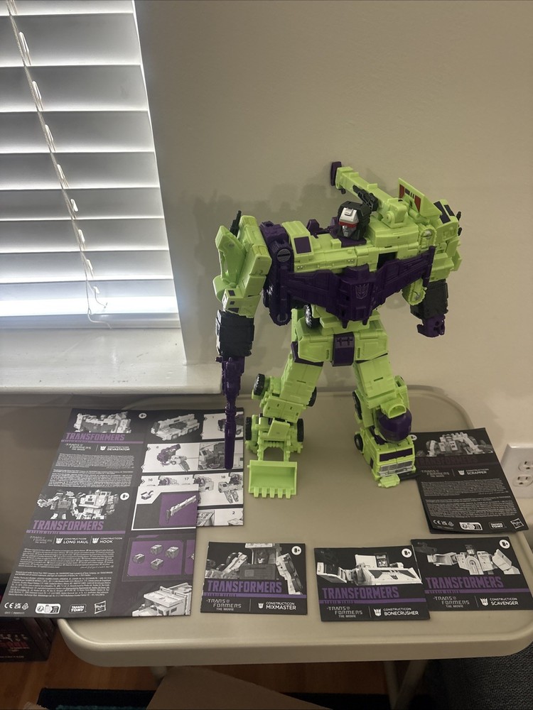 Transformers Studio Series 86 Constructicon Devastator Set 6 Figures