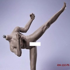 JIAOU DOLL 1/6 Seamless Male Body Doll Male Figure Fit 12″ Phicen Hot Toys