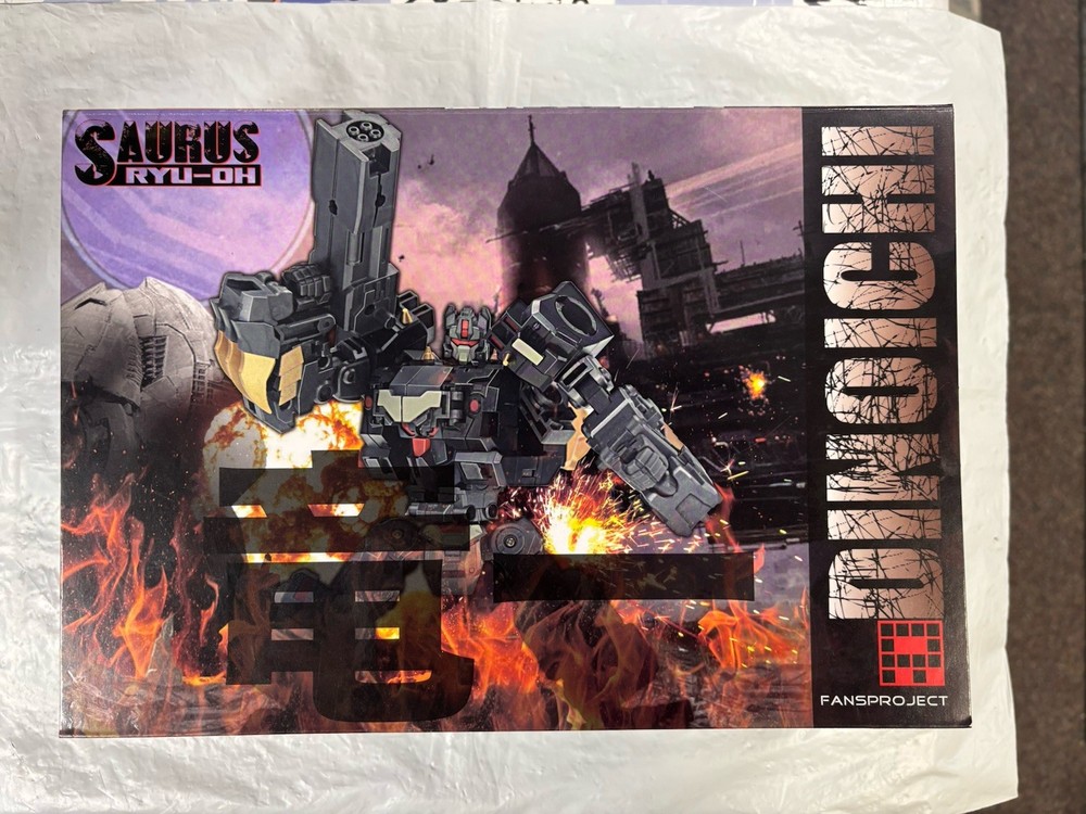 Transformers 3rd Party Dinoking Fans Project Saurus Ryu-Oh Dinoichi 2015 New