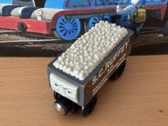 1998 Authentic Learning Curve Britt Allcroft Wooden Thomas Train S.C. Ruffey!